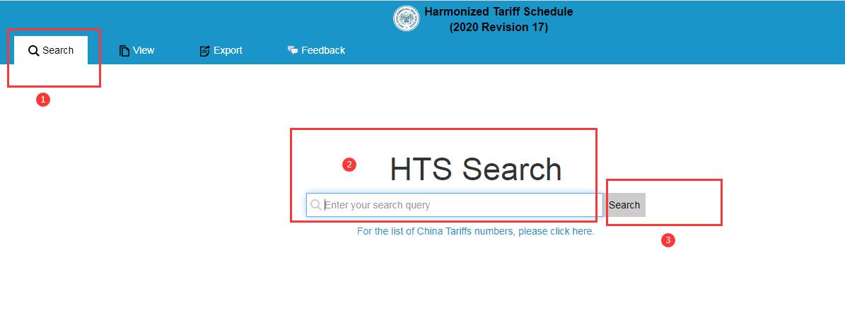HTS code finder