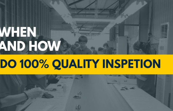 China Random Inspection vs 100% Full Quality Inspection