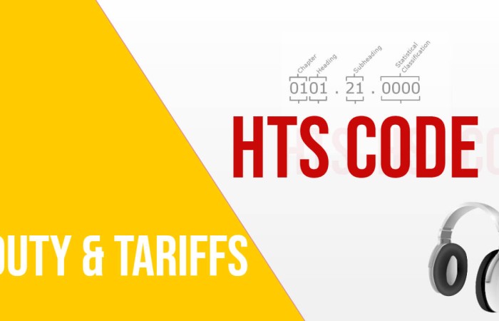HTS Code Lookup: How Much Import DUTY & TARIFF from China?